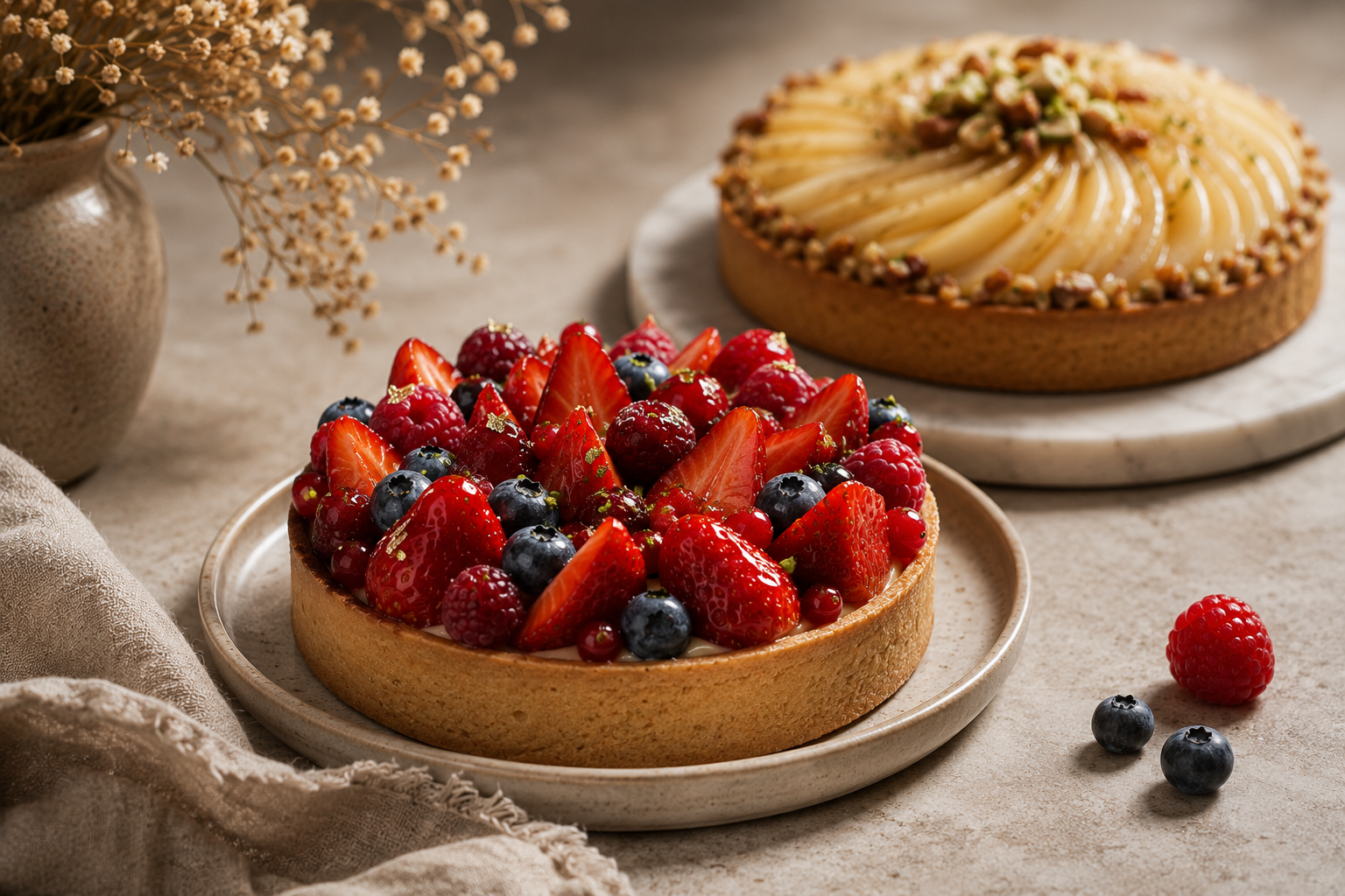 Tartes aux fruits